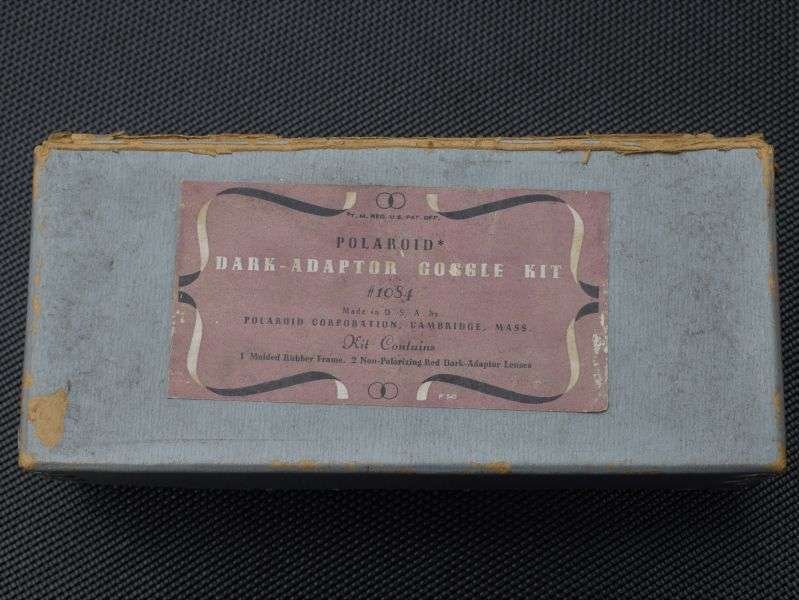 20) Boxed Original WW2 US Dark-Adaptor Goggle Kit 1084 & Polaroid Goggles 1060 — image 16