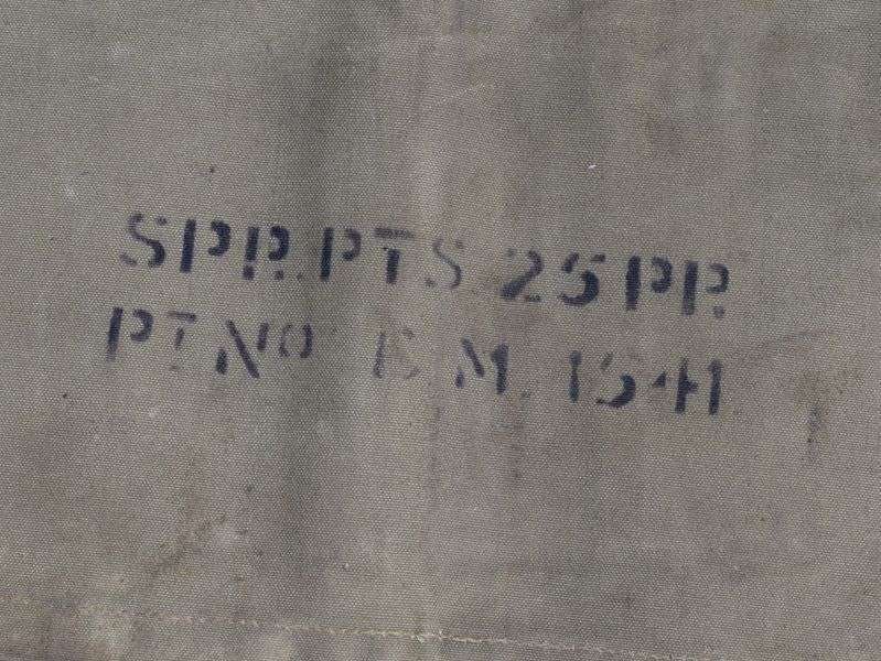 38) Original WW2 British 25 Pdr Field Gun Spare Parts Roll Dated 1942 — image 6