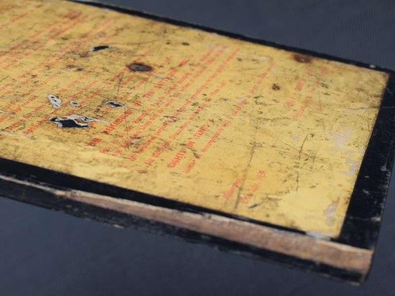 55) Lovely Original Early WW2 7th Cheshire Regiment Barrack Fire Orders 1939 — image 9