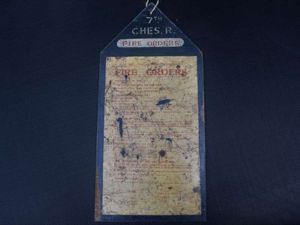 55) Lovely Original Early WW2 7th Cheshire Regiment Barrack Fire …