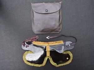 56) Unusual WW2 Canadian Made Goggles Ski Goggles, Drivers Dust …