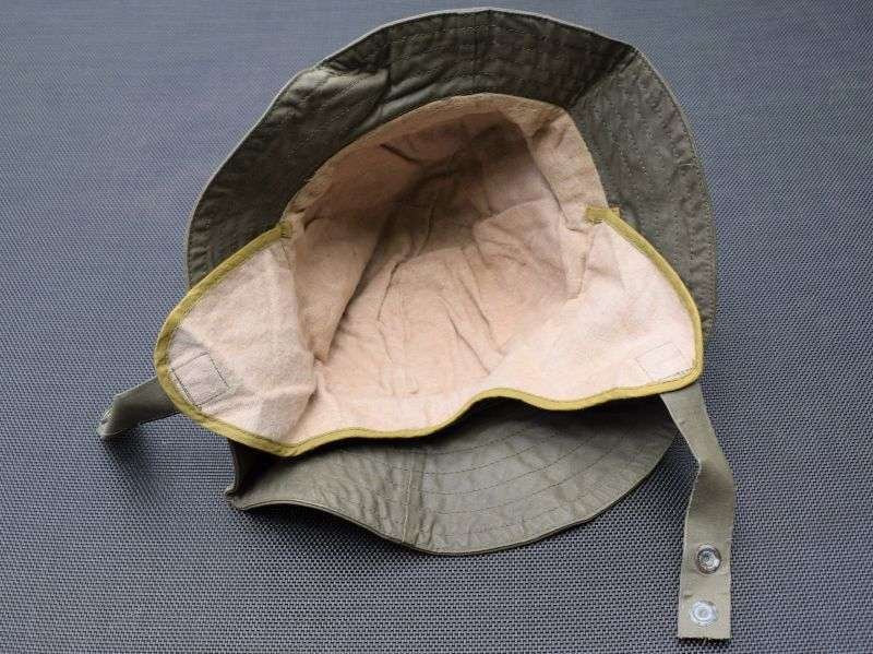 60) Nice Unissued WW2 US Army Waterproof Rain Hat Dated 1942 — image 10