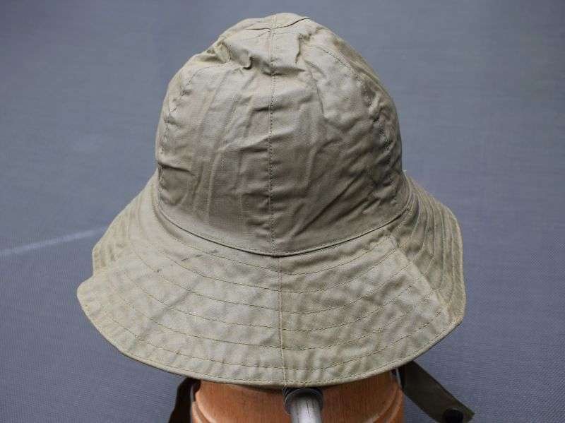 60) Nice Unissued WW2 US Army Waterproof Rain Hat Dated 1942 — image 14