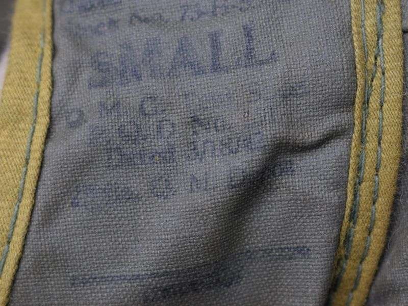 60) Nice Unissued WW2 US Army Waterproof Rain Hat Dated 1942 — image 3