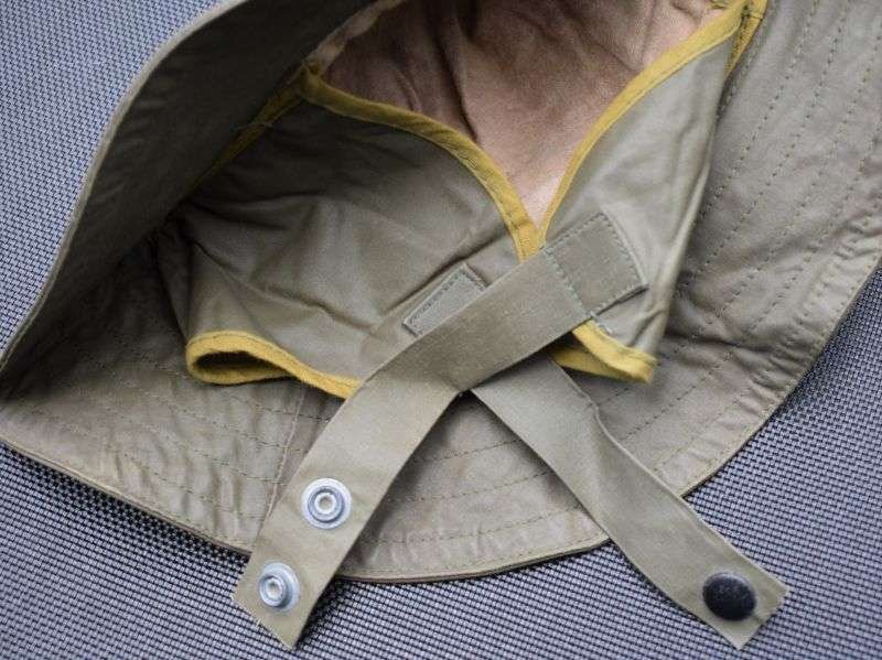 60) Nice Unissued WW2 US Army Waterproof Rain Hat Dated 1942 — image 8