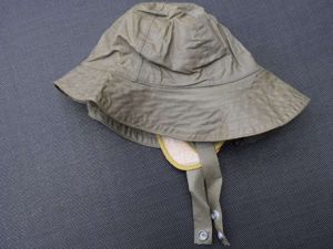 60) Nice Unissued WW2 US Army Waterproof Rain Hat Dated …