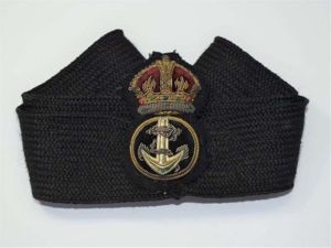 94) Excellent WW1 WW2 Royal Navy Petty Officers Cap Badge …