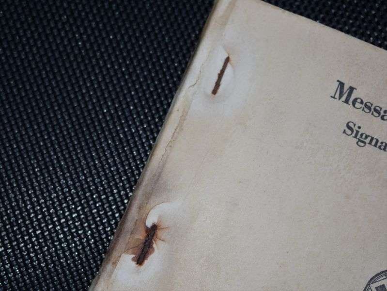 128) Original Un-Used WW2 US Army Message Book M-210-A Dated 1943 — image 11