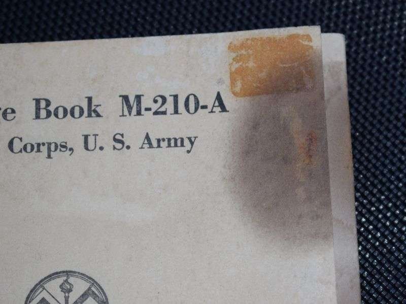 128) Original Un-Used WW2 US Army Message Book M-210-A Dated 1943 — image 9