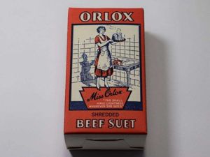 131) Original Mint Unused WW2 Orlox Shredded Beef Suet Wartime …