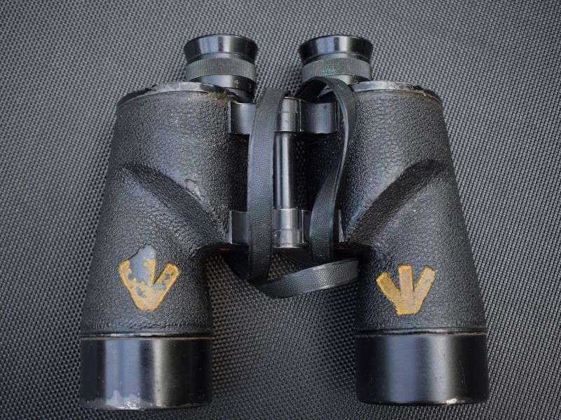 140) Excellent Original WW2 7X50 Binoculars and Case REL Canada 1945 — image 13