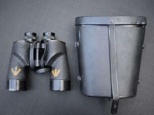 140) Excellent Original WW2 7X50 Binoculars and Case REL Canada …
