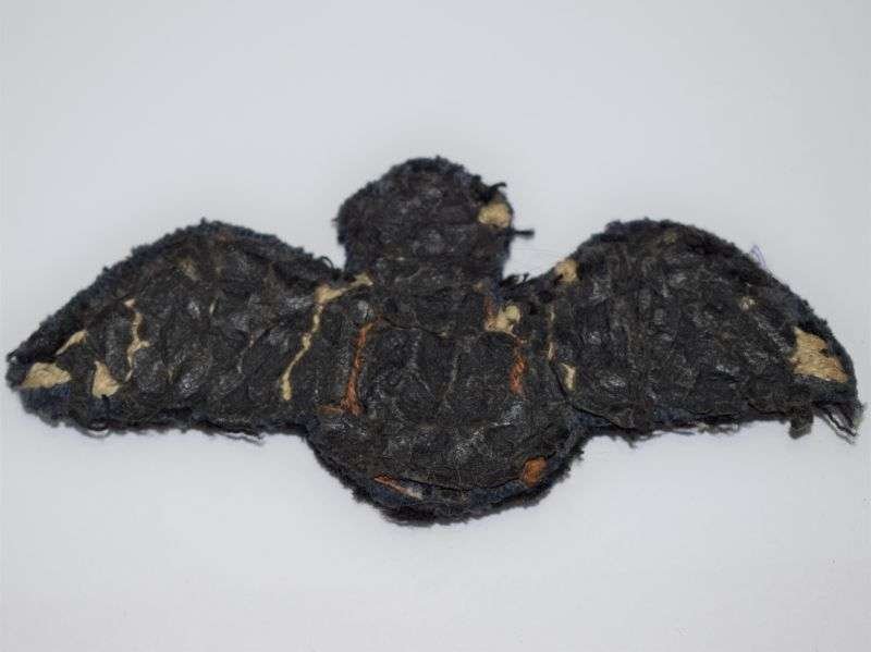 146) Lovely Original Early WW2 Uniform Removed RAF Pilots Wings — image 6