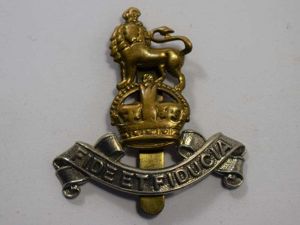 129) Original Well Worn WW2 Royal Army Pay Corps Cap …