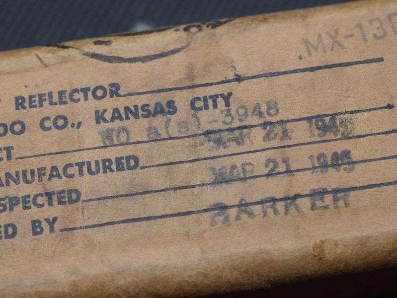 121) Mint Unissued Boxed WW2 USAAF & USN Vendo Life Raft Reflector 1945 — image 9