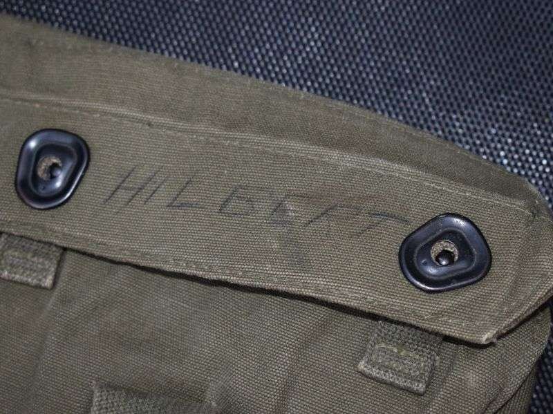 92) WW2, Korean War Vietnam? US Gas mask Bag Field Protective Mask M9A1 — image 4