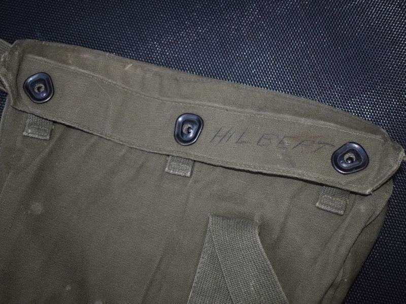 92) WW2, Korean War Vietnam? US Gas mask Bag Field Protective Mask M9A1 — image 5