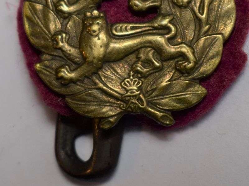 149) Original Early 19th Century Danish Army Badge Pre 1840 — image 6