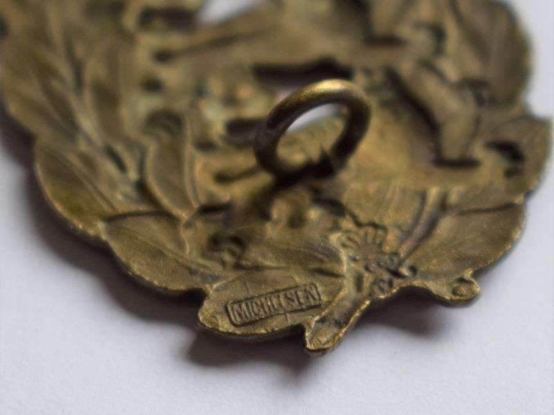 149) Original Early 19th Century Danish Army Badge Pre 1840 — image 7