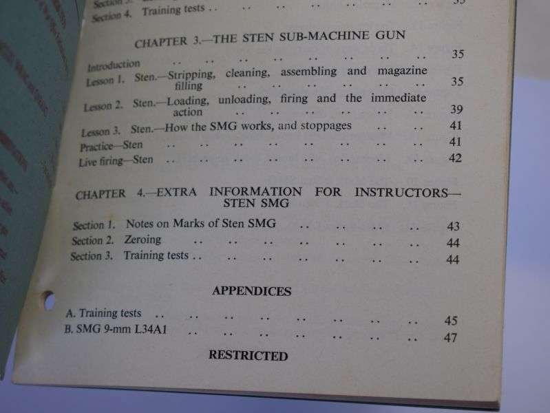 120) British Infantry Training Vol I Infantry Platoon Weapons Pamphlet No 4 The Sub- Machine Gun 1955 — image 6