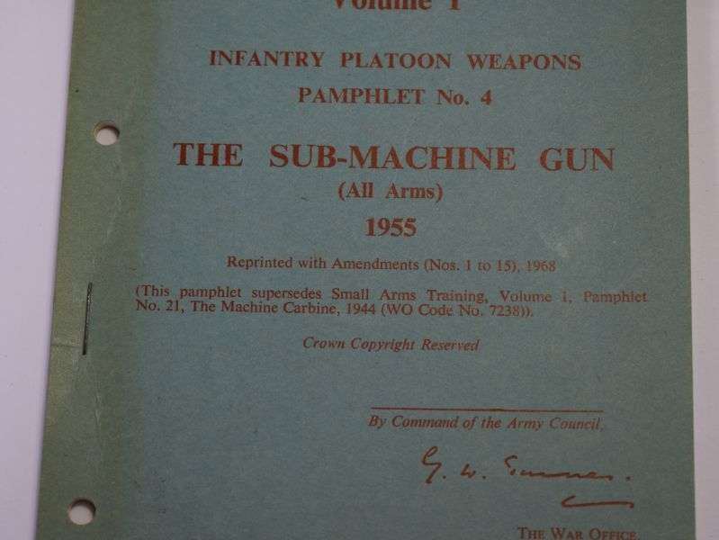 120) British Infantry Training Vol I Infantry Platoon Weapons Pamphlet No 4 The Sub- Machine Gun 1955 — image 8