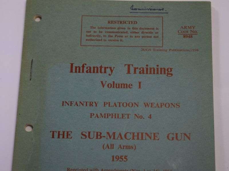 120) British Infantry Training Vol I Infantry Platoon Weapons Pamphlet No 4 The Sub- Machine Gun 1955 — image 9