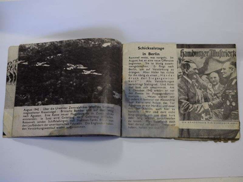 116) Tatty Damaged Early WW2 RAF Air Drop Booklet in German — image 3