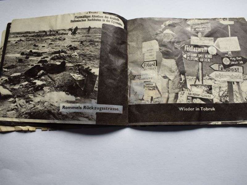 116) Tatty Damaged Early WW2 RAF Air Drop Booklet in German — image 6