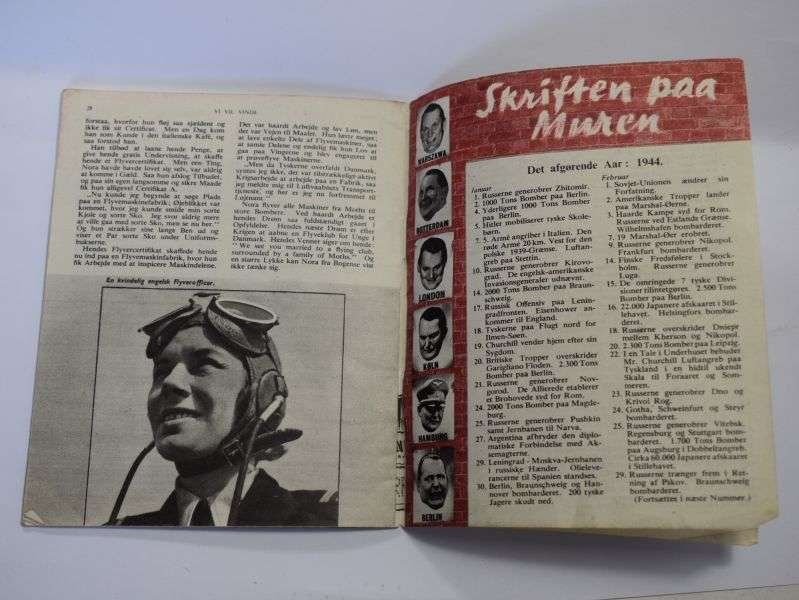 115) Original WW2 RAF Air Drop Booklet in Danish UD AT SE MED D.S.B. Dropped over Denmark 1944 — image 9