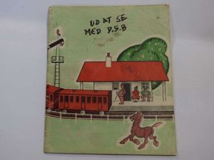 115) Original WW2 RAF Air Drop Booklet in Danish UD …