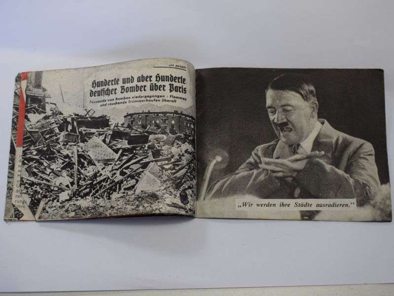 111) Original WW2 RAF Air Drop Booklet Totaler Krieg Dropped over Germany 1943 — image 7