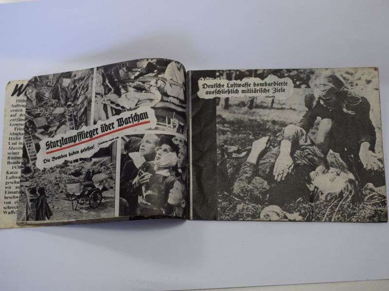 111) Original WW2 RAF Air Drop Booklet Totaler Krieg Dropped over Germany 1943 — image 8