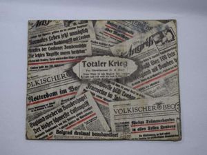 111) Original WW2 RAF Air Drop Booklet Totaler Krieg Dropped …