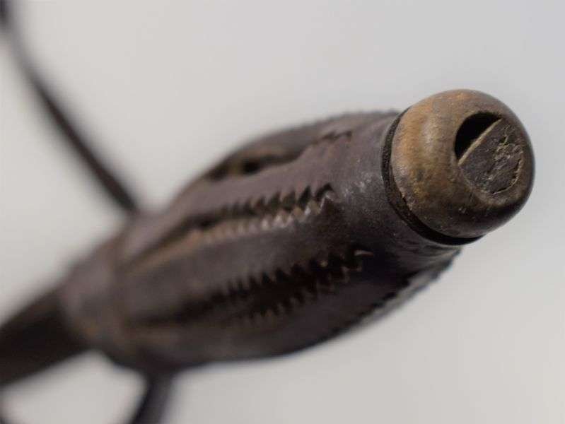 93) Good Original US Model 1902 Sword Knot With Built in Whistle! — image 6