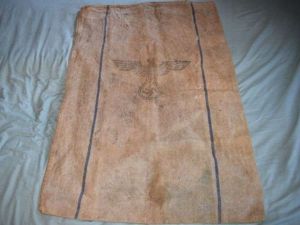 83) Excellent Original Pre War Nazi Feed Sack H.Verpfl 1938