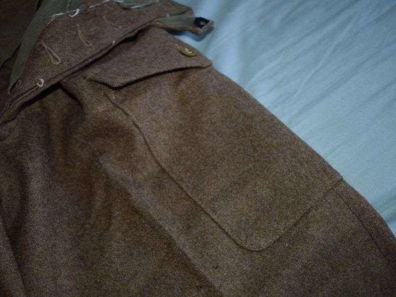 78) Good Original British Army 1949 Pattern Battledress Trousers 1955 — image 6