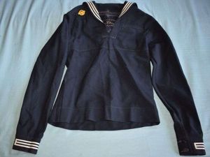 75) Good Original WW2 US Navy Enlisted Ratings Top With …