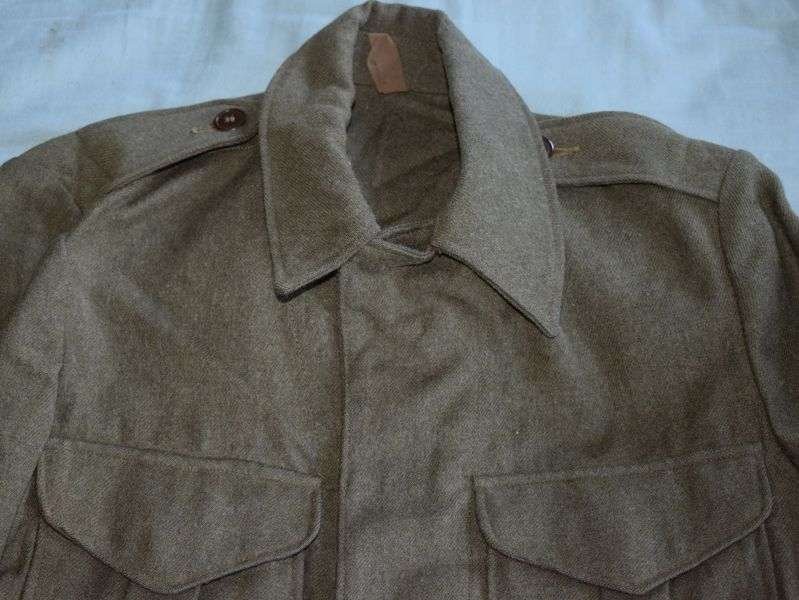 71) Good Original Unissued Australian Made Battledress Blouse 1944 — image 13