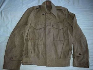 71) Good Original Unissued Australian Made Battledress Blouse 1944