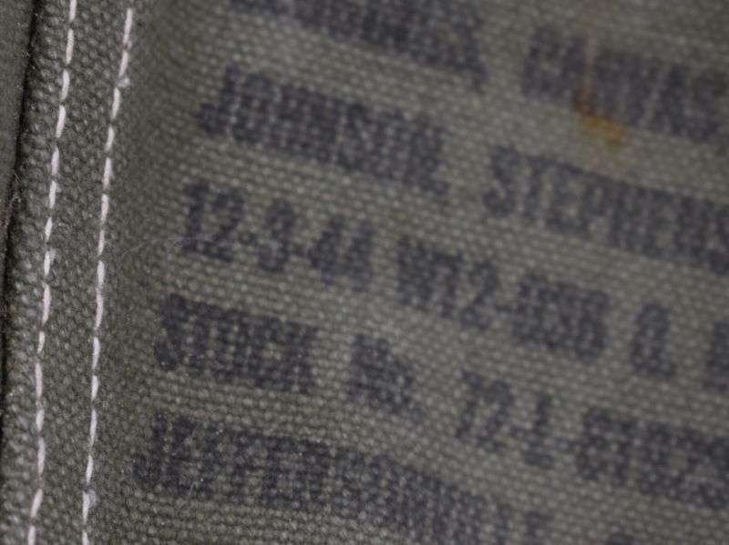 26) Unissued WW2 US Army M-1938 OD Canvas Leggings Dated 1944 — image 4