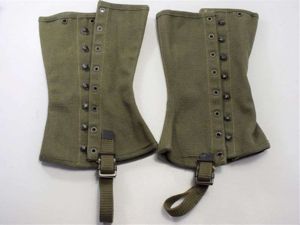 26) Unissued WW2 US Army M-1938 OD Canvas Leggings Dated …