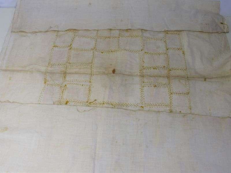 21) Patriotic WW1 Silk Cigarette Card Small Table Cloth? — image 3