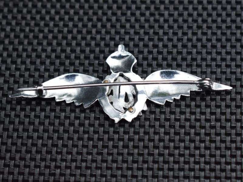 84) Excellent Original 1930s-WW2 RAF Wings Sweetheart Brooch — image 2