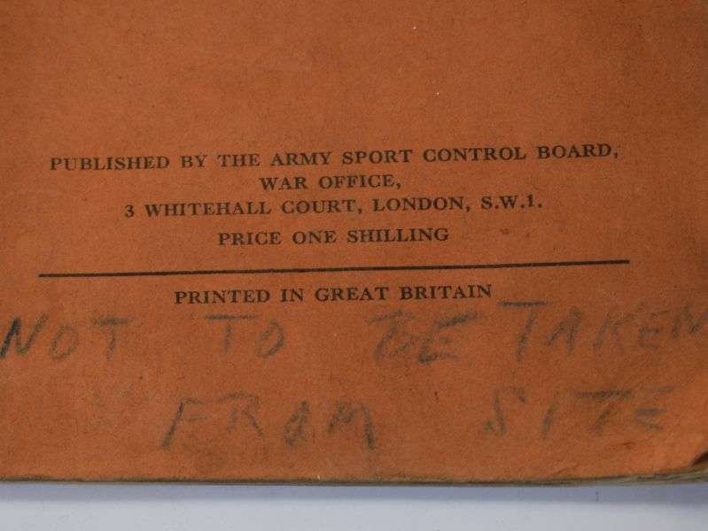 63) WW2 British Army Pamphlet Small Side Team Games & Tabloid Sports — image 5