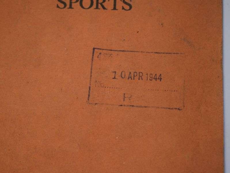 63) WW2 British Army Pamphlet Small Side Team Games & Tabloid Sports — image 6