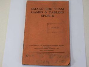 63) WW2 British Army Pamphlet Small Side Team Games & …