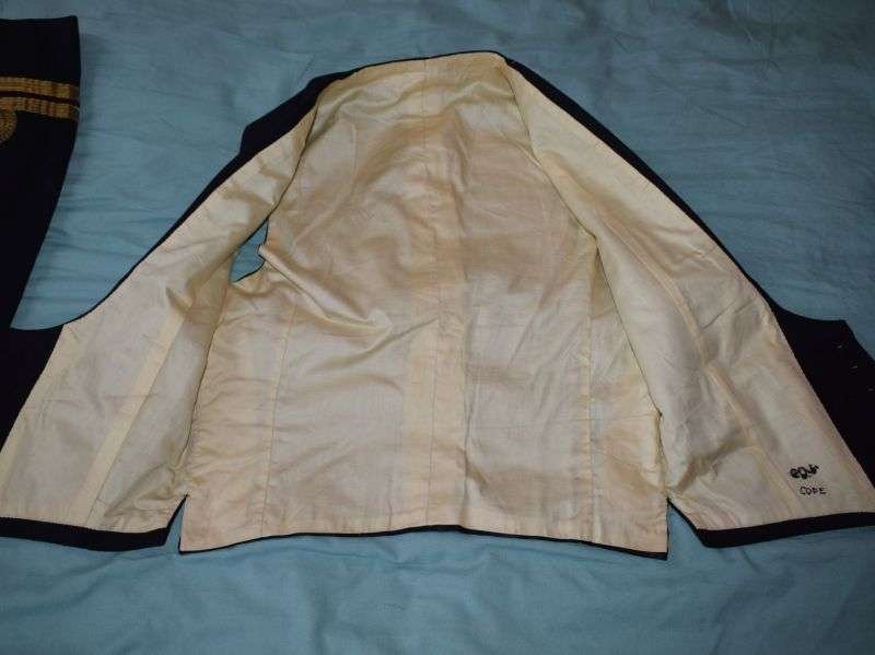 83) Excellent Early WW2 Royal Navy Officers Dress Uniform Surgeon Lieutenant March 1939 — image 16