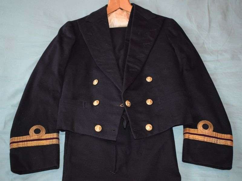 83) Excellent Early WW2 Royal Navy Officers Dress Uniform Surgeon Lieutenant March 1939 — image 27