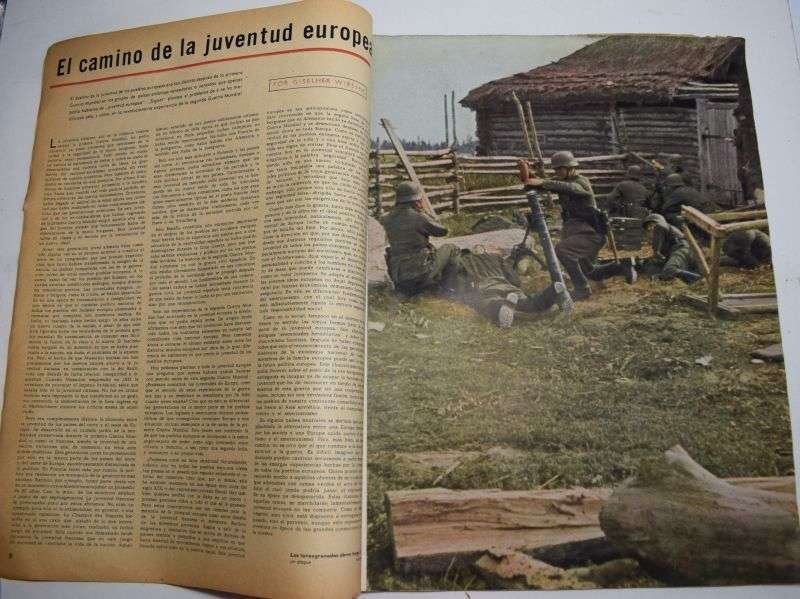91) Original WW2 German Army Signal Magazine in Spanish 1st May 1943 — image 4