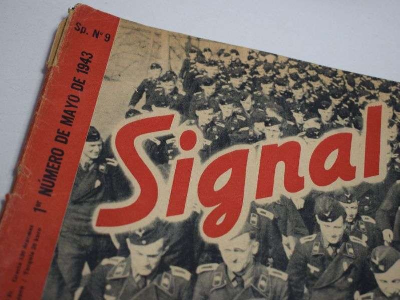 91) Original WW2 German Army Signal Magazine in Spanish 1st May 1943 — image 7